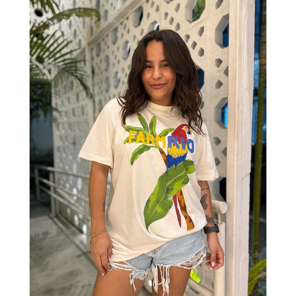 025 - Farm Rio 100% Cotton Graphic Tee